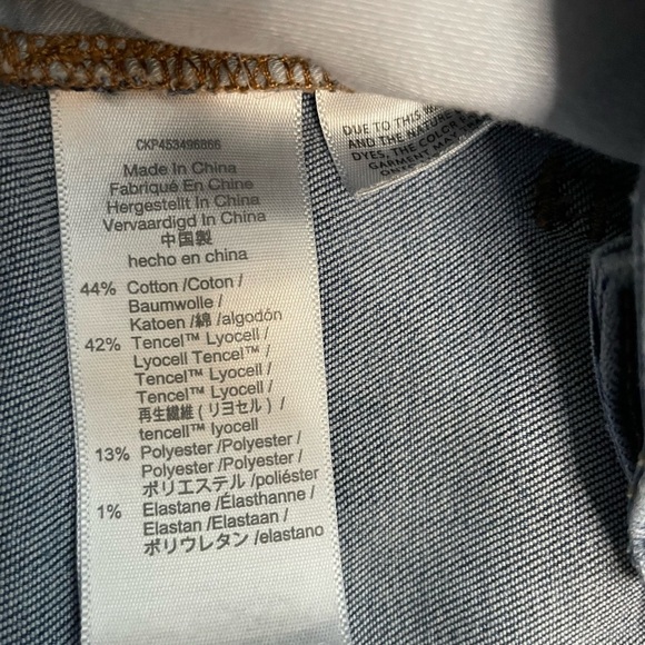 Madewell Curvy Cali Demi Boot Cut Jean Mid Rise Flare Blue Denim Jean Size 29 - Picture 13 of 14